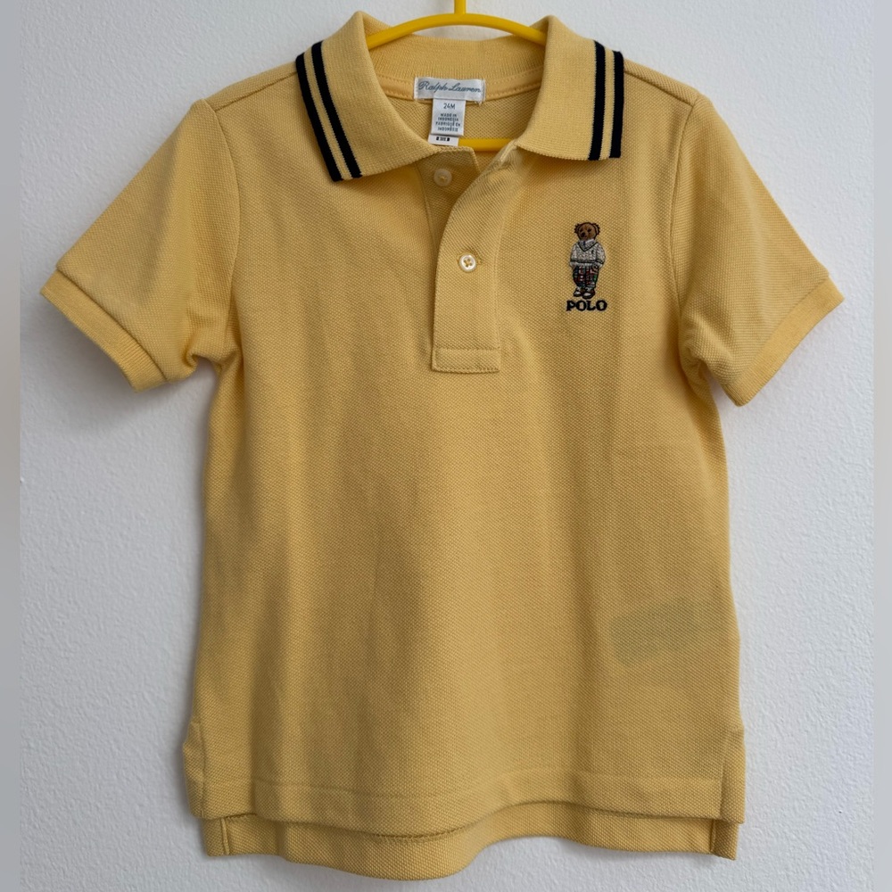 Ralph Lauren Polo Bear Baby Kids Polo Shirt 24 months